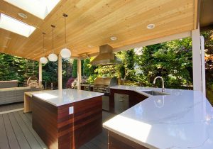 Bothell Outdoor Kitchen + Living Space